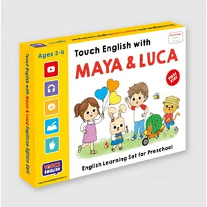 Maya & Luca İngilizce Eğitim Seti (3-4 Yaş)