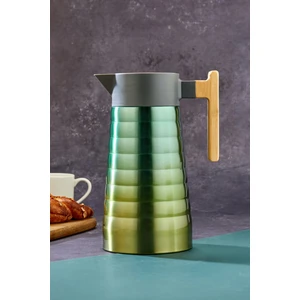 2 Litre Çift Katmanlı Paslanmaz Çelik Termos – Bambu Saplı, 12 Saat Sıcak, 24 Saat Soğuk Tutma Kapasiteli