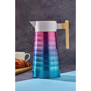 2 Litre Çift Katmanlı Paslanmaz Çelik Termos – Bambu Saplı, 12 Saat Sıcak, 24 Saat Soğuk Tutma Kapasiteli