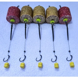 Litto Collection 5 Adet Küspe'li Çift Sarı Esp Mısır'lı Sazan Rig Takımı