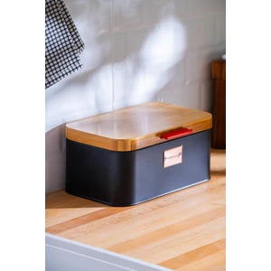 Sirius Bambu Kapaklı Ekmek Saklama Kutusu 30 Cm