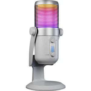 Diyez Rgb Ses Göstergeli Mikrofon Masaüstü Mikrofon Oyuncu Mikrofonu Yayıncı Mikrofonu Youtuber Mikrofon