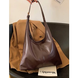 Dez Store Kadın Kahve Omuz Çantası Kaliteli Işçilik ve Yumuşak Suni Deri