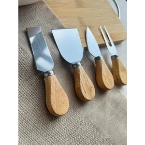 Mis Kitchen Süper 4'lü Çelik Paslanmaz Peynir Bıçakları