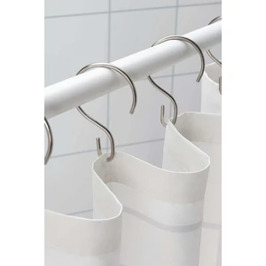 Binbir Reyon Banyo Duş Perdesi Halkası Paslanmaz Çelik 12 Adetli Set LC024
