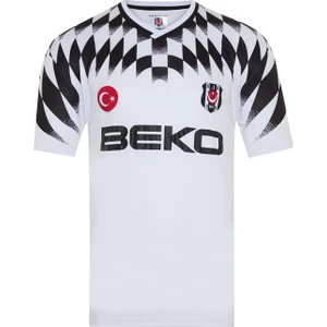 Beşiktaş Retro Beko Kısa Kol Beyaz Forma