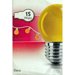 15 Watt Sarı Gece Lambası Ampulü / Sarı Işık