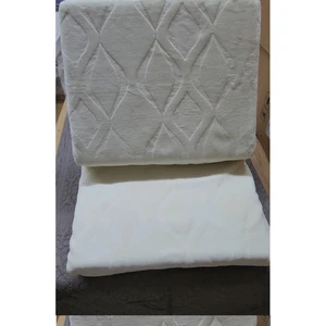 Taç Kristal Tek Kişilik Kalın Kabartma Emboss Battaniye