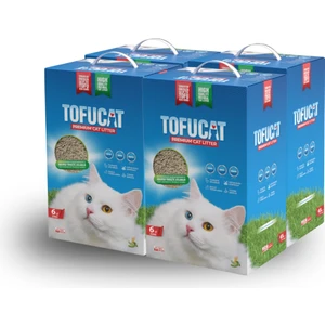 24 Litre Fırsat Paketi (6 Litre x 4 Adet) Pelet Tofu Kedi Kumu