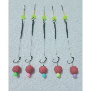 Litto Collection 5 Adet Küspe Telli Boili'li Sazan Rig Takımı ( 18 mm Çilekli Boili )