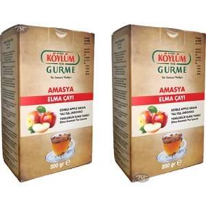 Köylüm Gurme Doğal Amasya Elma Çayı 200 gr - 2 Adet