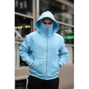 Yeni Sezon Unisex Ninja Ceket - Kapüşonlu, Maske Detaylı, Spor Ceket