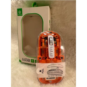 Şık Transparan Tasarımlı Multimod Mouse | Bluetooth / Kablosuz ve Şarj Edilebilir 2400 Dpi