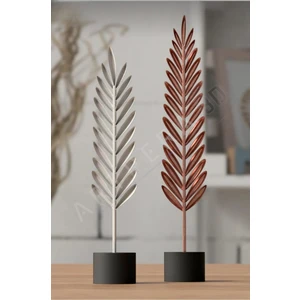 ArtPera 3D Dekoratif Modern Tüy Yaprak Takımı