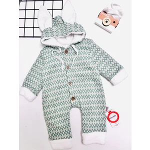 Murat Baby Çocuk Kapüşonlu Içi Tüylü Tulum