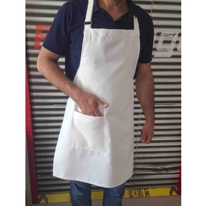 Dery Collection Mutfak Önlüğü leke tutmayan sıvı itici kumaş KIRIK BEYAZ
