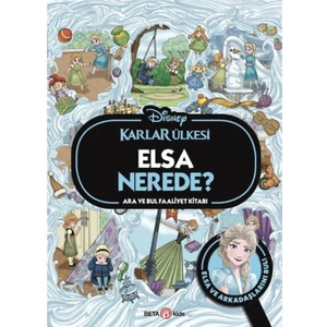 Disney Karlar Ülkesi Elsa Nerede? / Ara ve Bul Faaliyet Kitabı