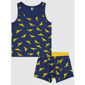 Civil Boys Erkek Çocuk Iç Çamaşır Takımı 2-10 Yaş Hardal