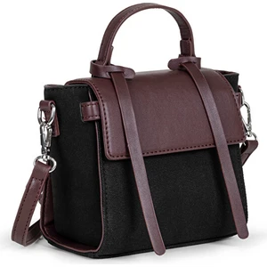 Kontrast Dokulu Colorblock Çanta TS1250052050001