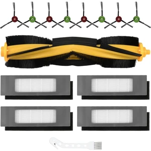 Ecovacs Deebot N8 / N8+ / N8 Pro / N8 Pro+ / T9 / T9+ / N10+, Ozmo 950/920 / T8 / T8+ Ana Yan Fırçalı Hepa Filtreleri Için (Yurt Dışından)