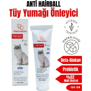 Feline Go Malt Macun 100gr Kedi Tüy Yumağı Ve Kusma Önlemeyi Destekleyen Malt Macun