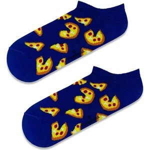 Carnaval Socks Patik Pizza Desenli Renkli Çorap
