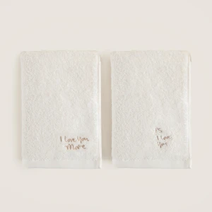 Note Yüz Havlusu Seti 50X90 cm Ekru