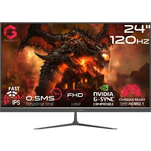 GOES24FHD120IPS Essential 23,8" Fhd, 120Hz,0,5ms Hızlı Ips, Ps5 Destekli Siyah Oyuncu Monitörü