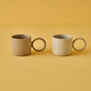 Bella Maison  Arcana Espresso 2'li Set Gül Kurusu (184 cc)