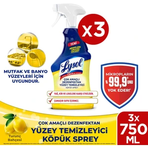 Çok Amaçlı Yüzey Temizleyici 750 ml x 3