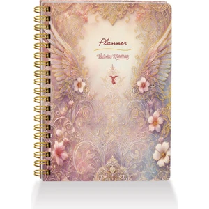 Victoria's Journals A5 Spiralli Süresiz-Motivasyon Sayfalı-Haftalık Planlayıcı Tarihsiz Ajanda