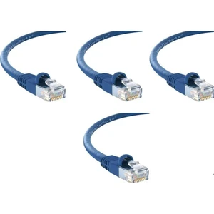 Cat6 Mavi 2 Metre RJ45 Lan Kablosu Uçları Hazır Takılı Bilgisayar Modem Internet Ethernet Kablosu