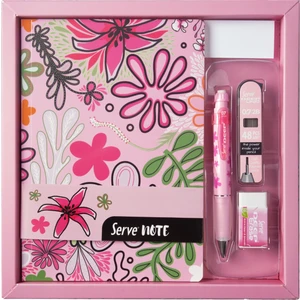 Defter Setı - Desenli Seker Pembe Kutulu Sv-Ntsetdspkt