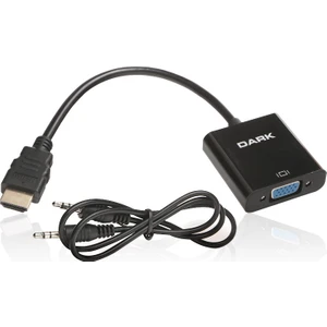 DK HD AHDMIXVGA HDMI TO VGA ve SES Aktif Dijital-Analog Dönüştürücüsü