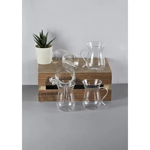 6'lı Cam Çay Bardağı Seti - Kulplu Çay Bardağı Takımı - 6 Parça, 150 ml - 9316