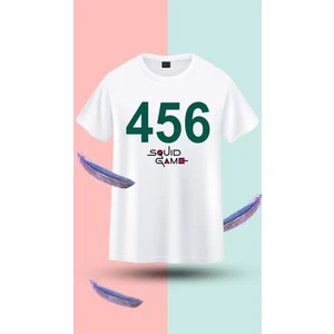 Squıd Game NO:456 Baskılı Başrol Unisex T-Shirt/tişört