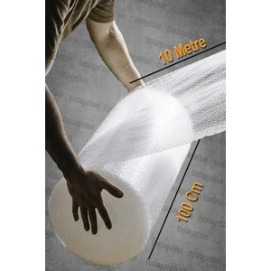 Üç Katlı Kalın Balonlu Patpat Ambalaj - Paketleme - Eşya Koruma Naylonu 100 cm x 10 mt