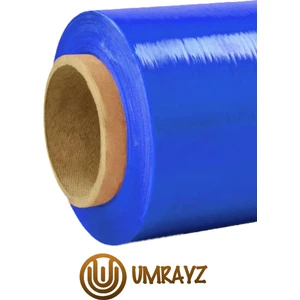 Net 50 Metre 23 Mic Kalın Mavi Eşya Mobilya Sarma Koruma Ambalaj Streci