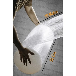 Üç Katlı Kalın Balonlu Patpat Pıtpıt Ambalaj - Eşya Koruma Naylonu 50 cm x 10 mt