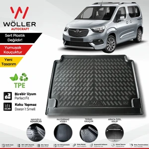 Opel Combo Bagaj Havuzu 2019 Sonrası 3D Ultraflex