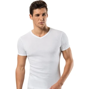 Erdem Beyaz Ribana V Yaka T-Shirt 1198