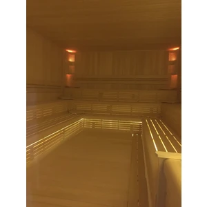 Sauna Aydınlatma Aplikleri Özel Tasarım Kahve (Termowood)
