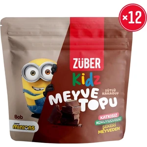 Kidz Sütlü Kakaolu Meyve Topu 42g X 12 Adet