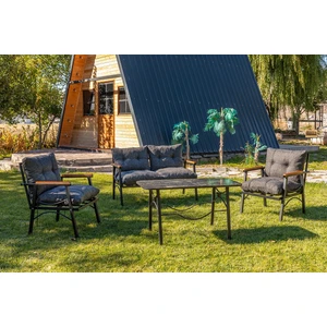 Tarz Model 2+1+1 Bahçe Mobilyası (Masa Hedi̇ye) Balkon Takımı
