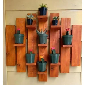 Ert Model Hikioe Duvar Rafı Çiçeklik