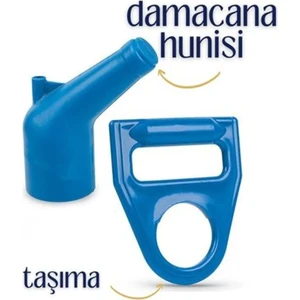 Damacana Su Boşaltma Aktarma Hunisi Tasıma Elcık