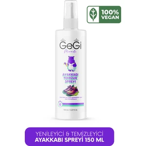 Ayakkabı Temizleme Yenileme Bakım Spreyi 150 ml