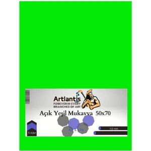 Renkli Mukavva 50X70 5 Adet Artlantis Renkli Mukavva 5 Adet
