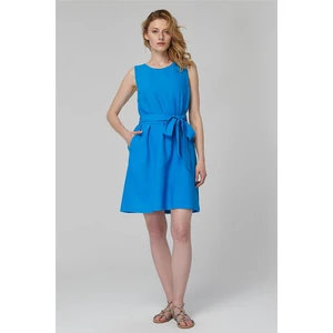 Home Store Kolsuz Kuşaklı Elbise