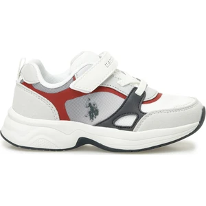 U.S. Polo Assn. Lesser 5fx Beyaz Erkek Çocuk Spor Ayakkabı
